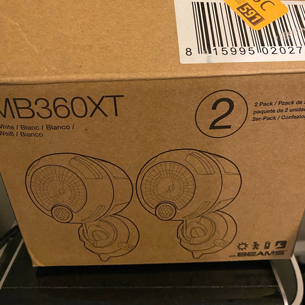 Mr Beams MB360XT Wireless LED Spotlight 2-Pack